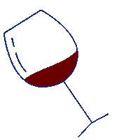 Red Wine Sticker by Le Cordon Bleu London