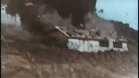 SpookyFlicks giphygifmaker godzilla king kong GIF