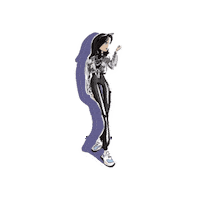 Girl Мутит Sticker