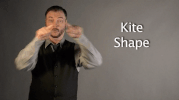 sign language kite shape GIF by Sign with Robert