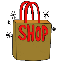 Shopping Shop Sticker by Saucylips