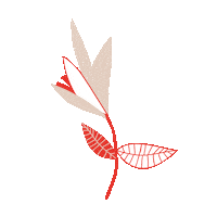 Panienka happy summer illustration red Sticker