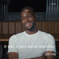 Good Morning Football GIF by Welcome to Wrexham