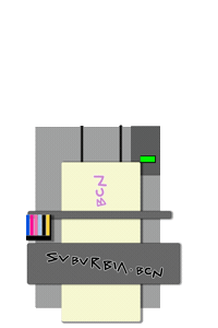Barcelona Print Sticker