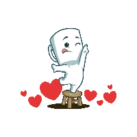CaricanecasOficial love heart red amor Sticker