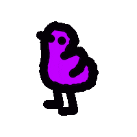 Baby Bird Sticker