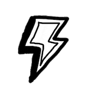 Jameschappe doodle lightning vans vanspro Sticker