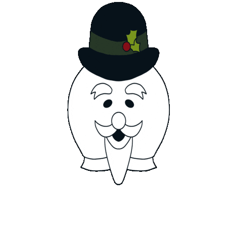 Christmas Sam Sticker by Easy Peasy Cutters