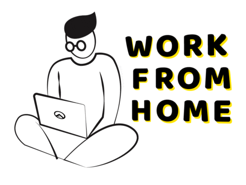 Wfh Sticker by First Launch - A Full Service Digital Marketing Agency