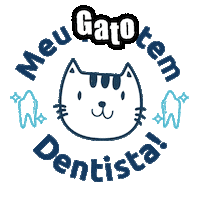 Gato Sticker by VETFACE