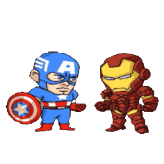 Captain America Fight Sticker by imoji