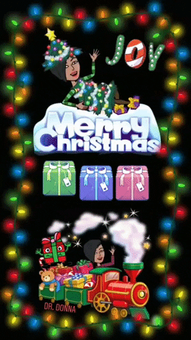 merry christmas happy holidays GIF by Dr. Donna Thomas Rodgers