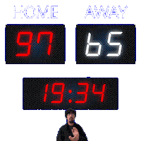 65 Away Sticker
