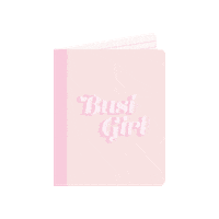Busigirl notebook busigirl busigirlpodcast Sticker
