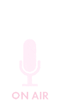 Busigirl podcast microphone onair busigirl Sticker