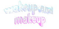 morning wakeup and makeup Sticker