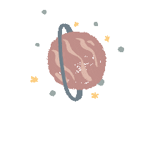 Night Stars Sticker