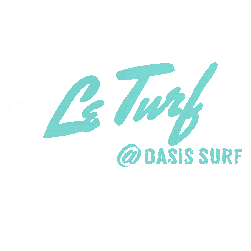 OasisSurf giphyupload turf oasis surf oasissurf Sticker
