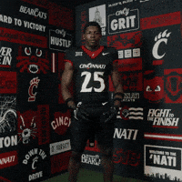Cincinnati Football James GIF by Cincinnati Bearcats