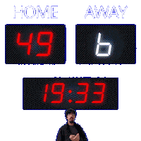 6 Away Sticker
