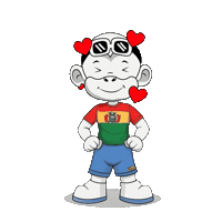 Amor Puro Bolivia Sticker by Zhot
