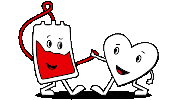 Heart Dancing Sticker by Blutspenden beim DRK | Blutspendedienst NSTOB