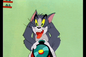 Tom And Jerry Train GIF