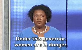 Stacey Abrams Abortion GIF by GIPHY News