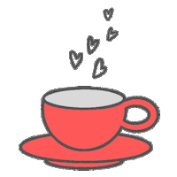 hiralmishra coffee tea coffee cup tea cup Sticker