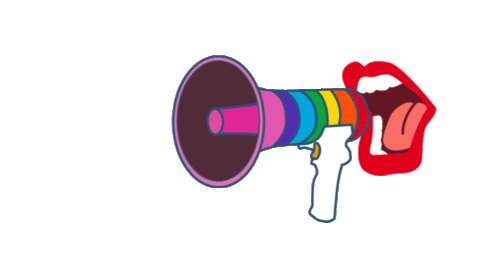 Rainbow Pride Sticker by Simyo