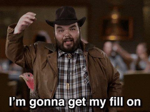 Hungry Dinner GIF by GIPHY Studios 2021