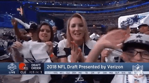 nfl draft football GIF by NFL
