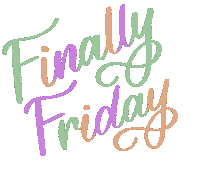 Excited Friday Night Sticker