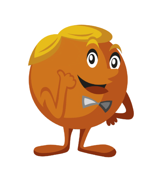 Orange Thumbs Up Sticker by fuessiotherapie