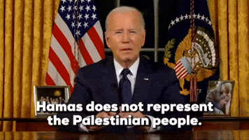 Hamas doesn't represent Palestinian people