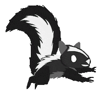 clevendeavgames run skunk uch ultimate chicken horse Sticker