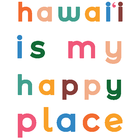 Hawaii Aloha Sticker by dolkii