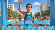 Salam Dr Rezki Yuk Lari Biar Sehat GIF