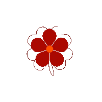 Logo Flower Sticker by Zettje-mijn-leven
