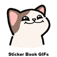 Kitty Nom Sticker by Sticker Book iOS GIFs