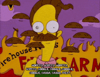 Tripping Season 8 GIF by The Simpsons