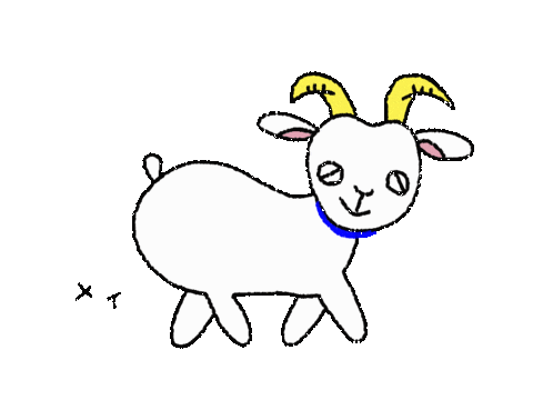 MEIJIGAKUINUNIVERSITY giphyupload ヤギ メイガク 明治学院大学 Sticker