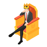 Work Queen Sticker by Mr Urbina