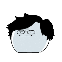 Happy F Sticker by Komikman