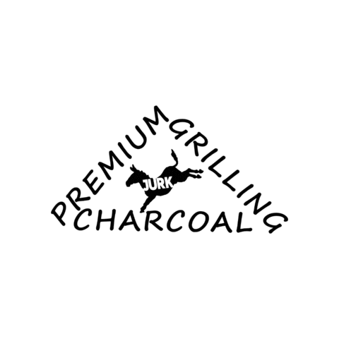 JURKCharcoal premium grilling charcoal jurk Sticker