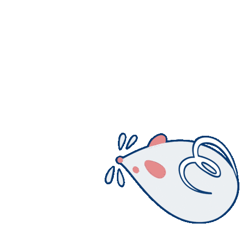 Mouse Kusuriuri Sticker by Mononoke_The_Movie