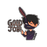 matcharobin happy youtube cheer goodjob Sticker