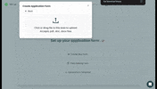 Applications Upload GIF by Plinth AI Grant Writing