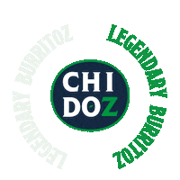 Chidoz mexican food burrito time chidoz burritoz Sticker