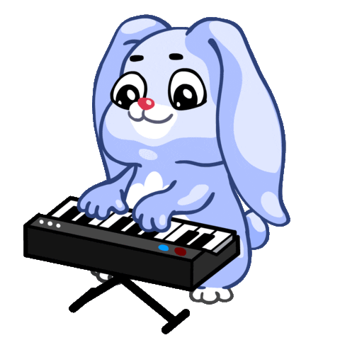seedsofharmony giphyupload bunny rabbit happy bunny Sticker